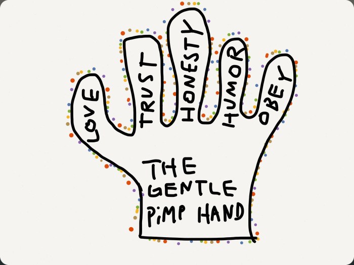 The gentle pimp hand 